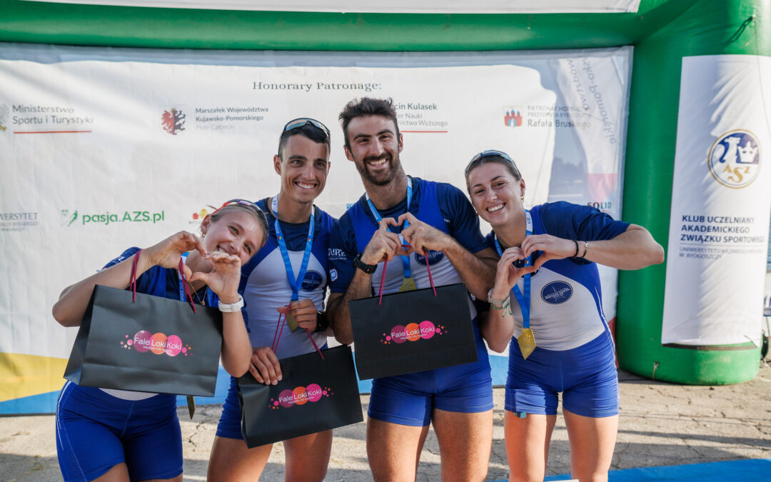 Championnat d’Europe Universitaire 2025 : les rameurs franciliens brillent en Pologne
